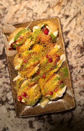 Indian Food and Atmosphere